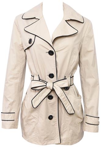 Trench Coat Dalia Collection Tecido Bege