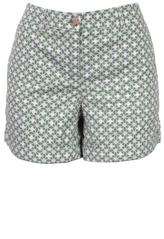 Shorts Dalia Collection Estampado Verde