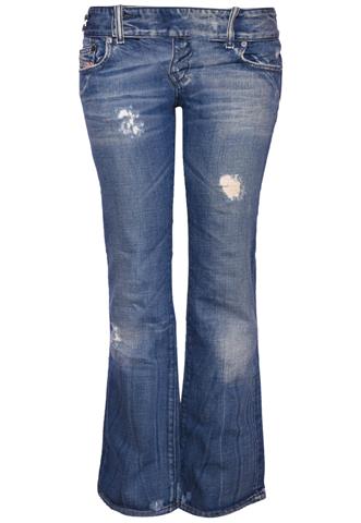 Calça Jeans Diesel Estonada Azul