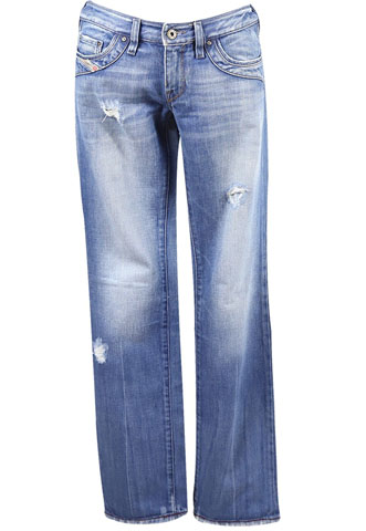 Calça Jeans Diesel Reta Azul