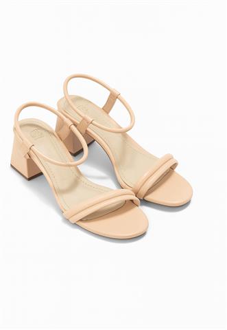 Sandália DT Tiras Bege