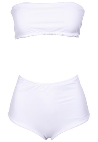 Biquíni Eloisa Fummero Hot Pant Branco