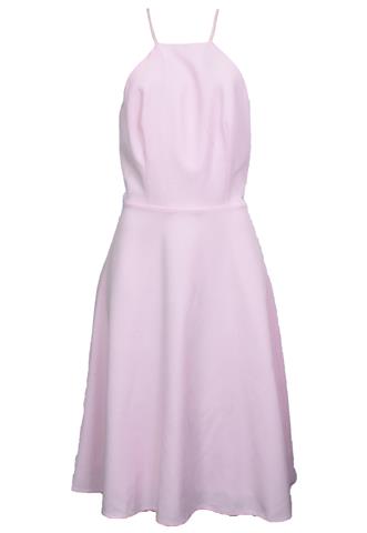 Vestido Enna Liso Rosa