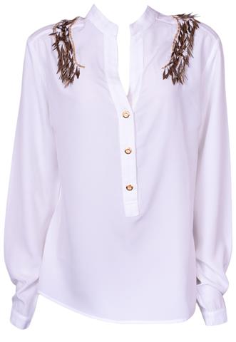 Camisa Equus Aplicações Branca
