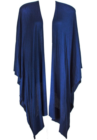 Kimono Esquire Wrap Azul Marinho