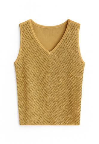 Blusa Esquire Bordada Dourada