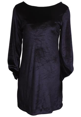 Vestido Veludo Farm Preto