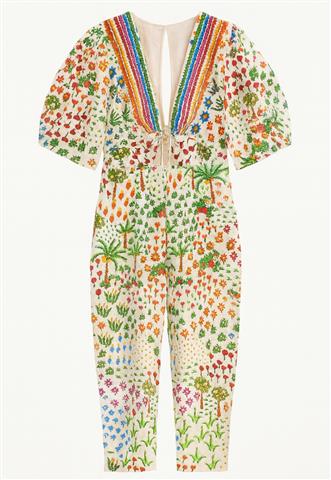 Macacão Farm Pantacourt Colorido