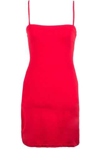 Vestido Fashion Closet Tubinho Vermelho