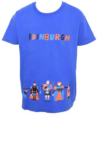 Camiseta Fruit Of The Loom Edinburgh Azul