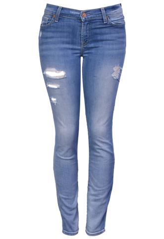 Calça Jeans 7 For All Mankind Skinny Azul