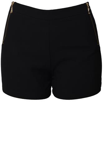 Short Forever 21 Zíper Preto