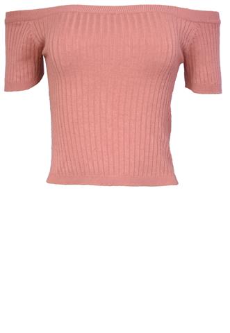 Cropped Forever 21 Tricot Rosa