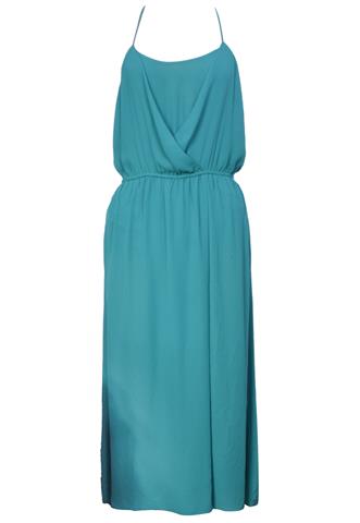 Vestido Forever 21 Longo Verde