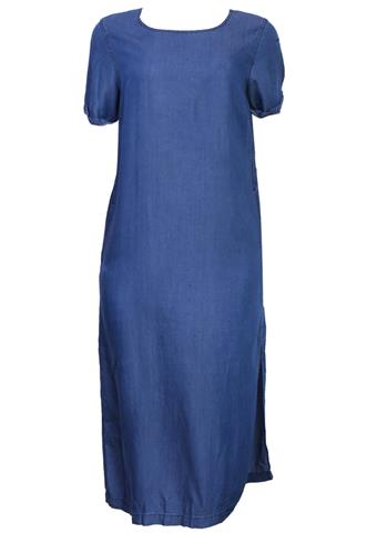 Vestido Forever 21 Jeans Azul