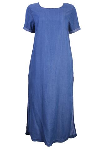 Vestido Forever 21 Jeans Azul