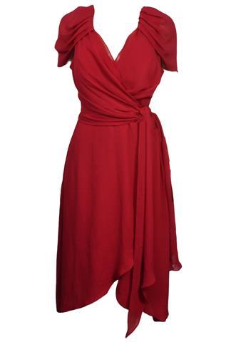 Vestido Forever Liso Vermelho