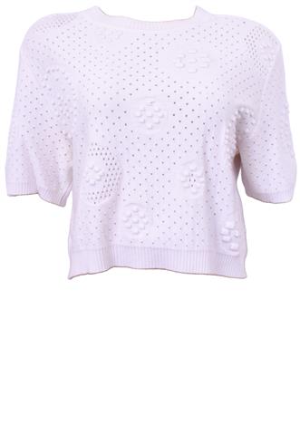 Blusa Frutacor Cropped Branca
