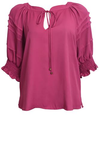 Blusa Frutacor Lisa Rosa