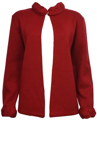 Casaco Geneve Tricot Vermelho