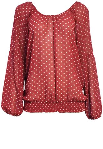 Blusa Gregory Vinho Poá