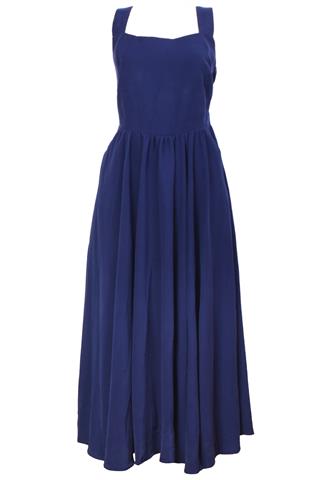 Vestido Gizatti Fivela Azul