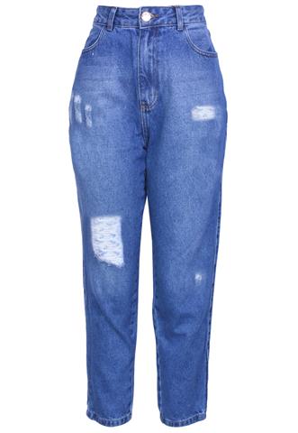 Calça Jeans Gizatti Boyfriend Azul