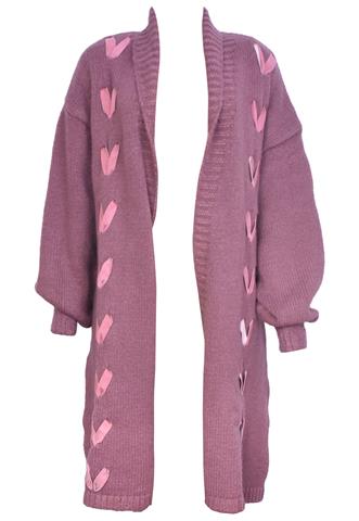 Cardigan Gizatti Longo Rosa