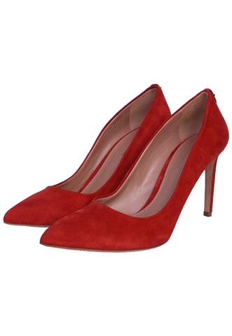 Scarpin Hugo Boss Camurça Vermelho