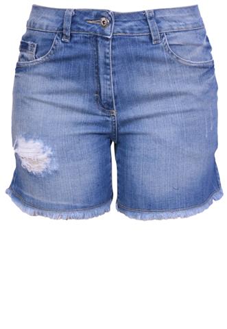 Short Hit Jeans Azul