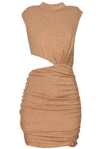 Vestido HIT Brilho Dourado