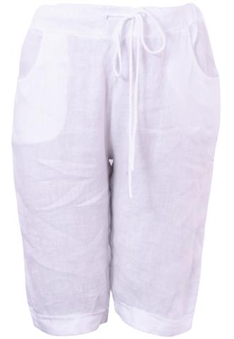 Bermuda H&M Linho Branca