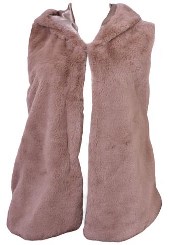 Colete H&M Pelos Marrom