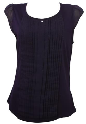 Blusa H&M Poá Azul
