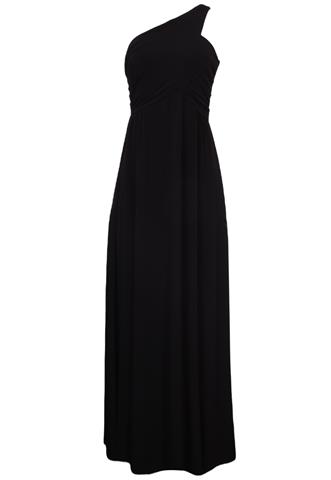 Vestido H&M Um Ombro Só Preto