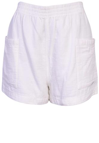 Short Hering Elástico Off White