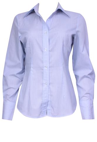 Camisa Hering Listras Azul/Branco
