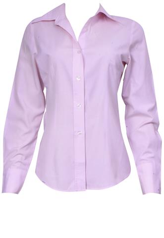 Camisa Hering Listras Rosa/Branco