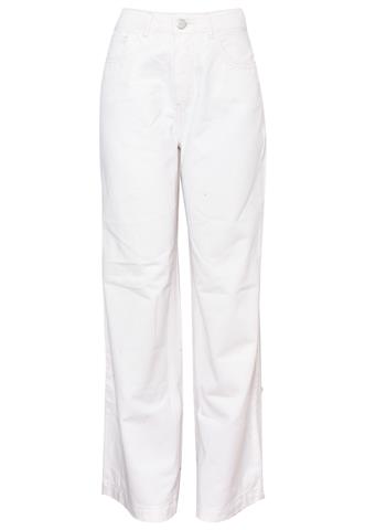Calça Jeans Hering Pantalona Branca