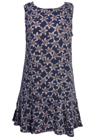 Vestido Hering Floral Azul