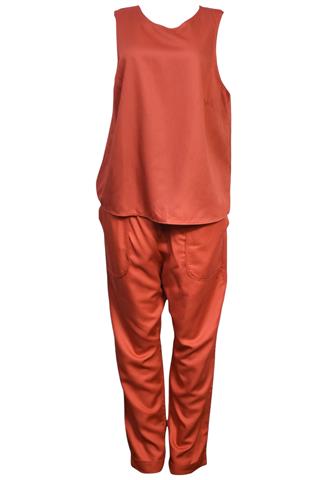Conjunto Hering Liso Laranja