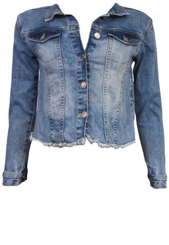 Jaqueta Hering Kids Jeans Azul