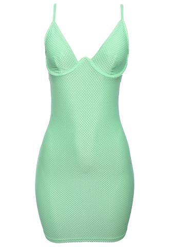 Vestido Hype Beachwear Alina Verde