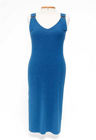 Vestido Infini Midi Azul