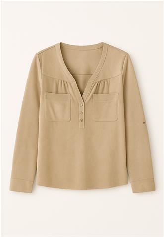 Blusa Iódice Suede Bege M