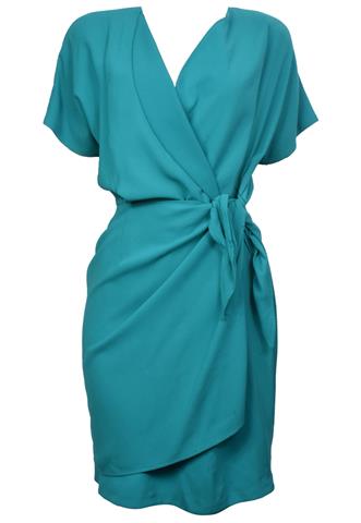 Vestido Jones New York Liso Verde