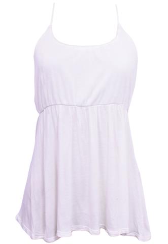 Blusa Jogê Regata Branca