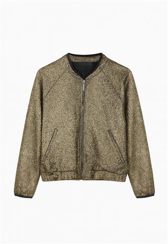 Jaqueta John John Texturizada Dourada