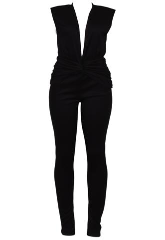 Macacão John John Lurex Preto
