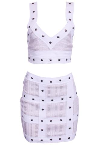 Conjunto John John Tachas Branco